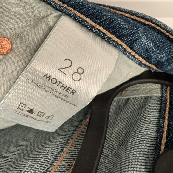 Mother vintage jeans - the insider crop step fray size 28. - Picture 6 of 6